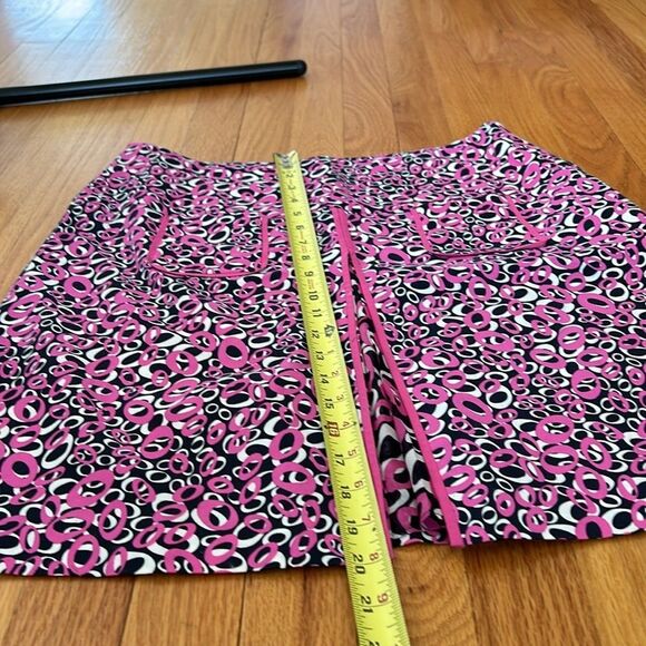 Etcetera Mod Print Skirt, Size 8 - Picture 6 of 7